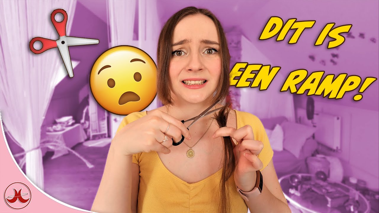 IK KNIPTE MIJN HAAR ... Het is een RAMP | JustJade