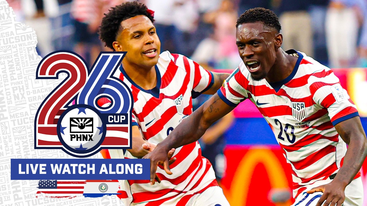 USA vs Paraguay LIVE Watchalong | World Cup 2026