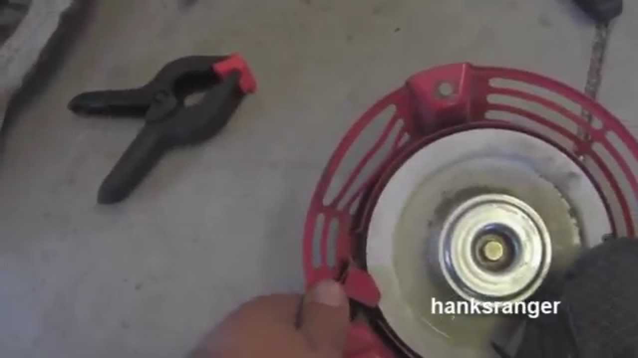 Replace a Honda Recoil Pull Starter Rope