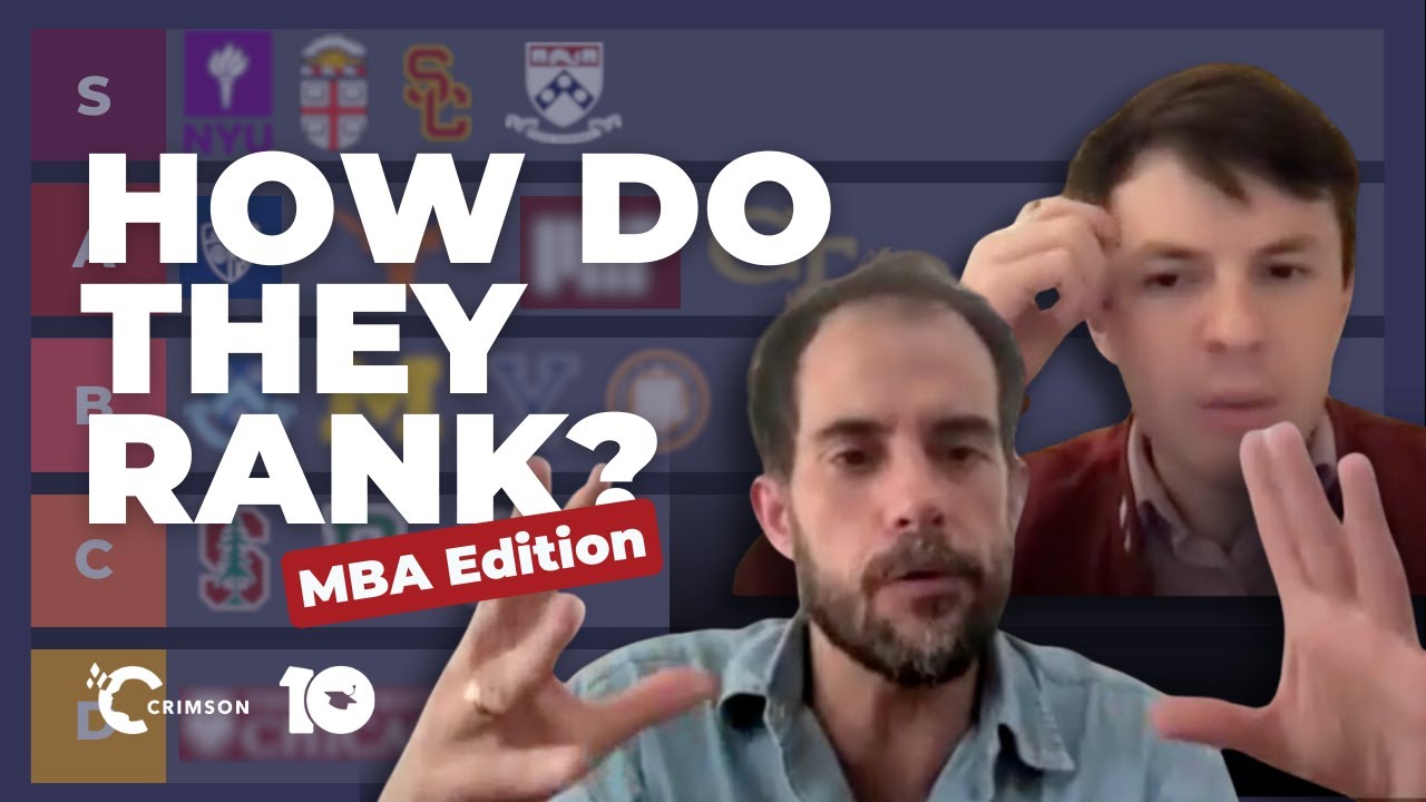 Ranking Top MBA Programs with Jamie Beaton & Jonathan Deforge | In Conversation