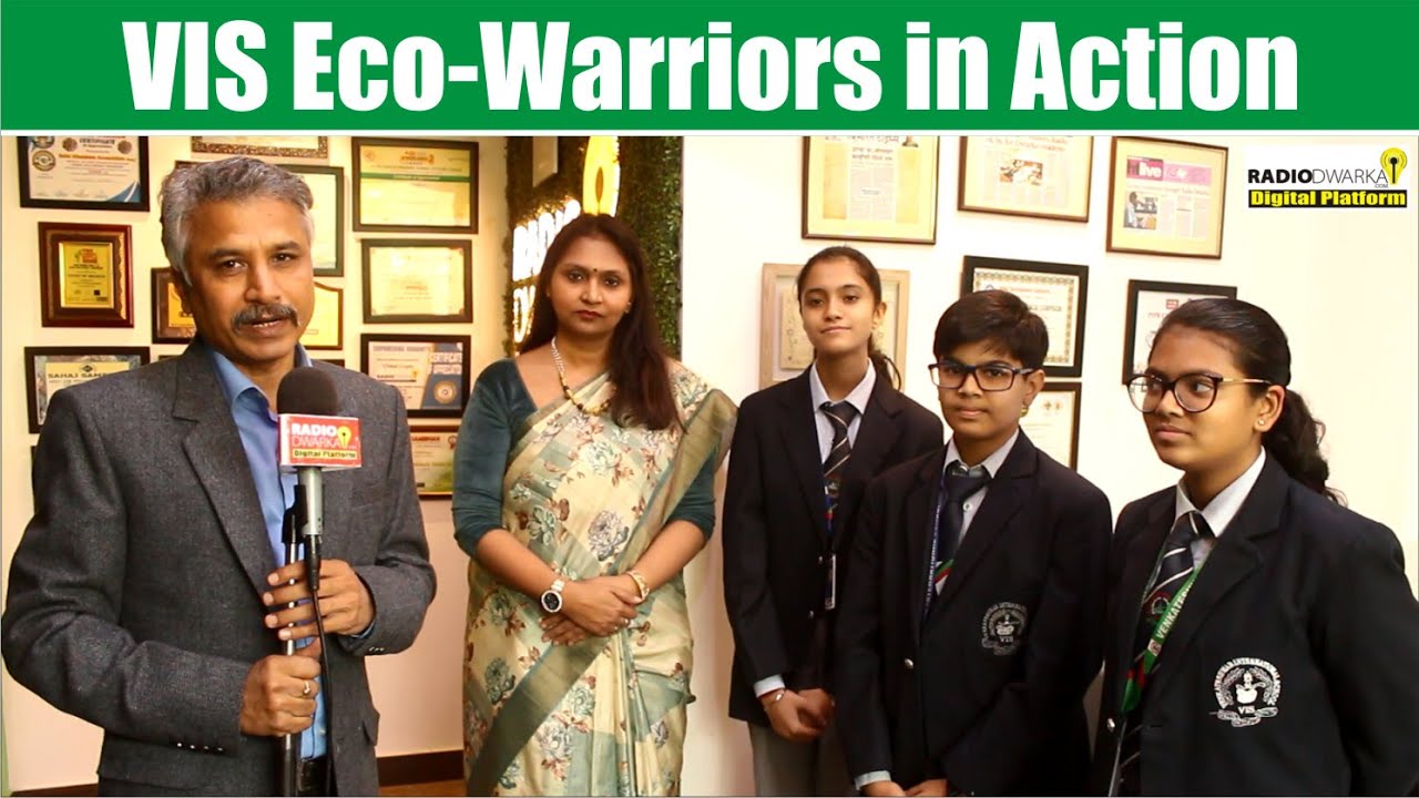 Venkateshwar International School Students Spread Environmental Awareness Through Their Project
