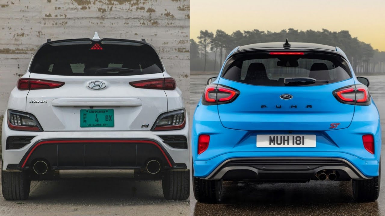 Hyundai Kona N Performance vs Ford Puma ST