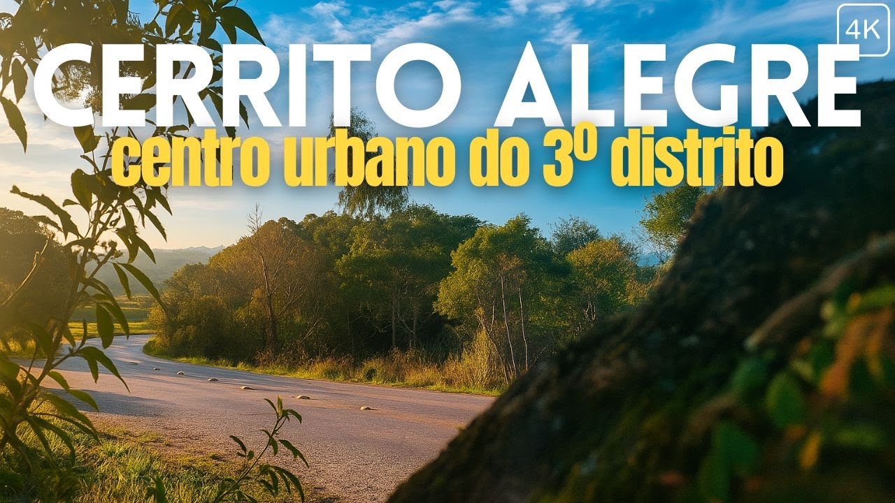 📌CERRITO ALEGRE | PELOTAS | RS: Conheça o centro urbano do 3º Distrito de Pelotas 😌#walkingtour #4k