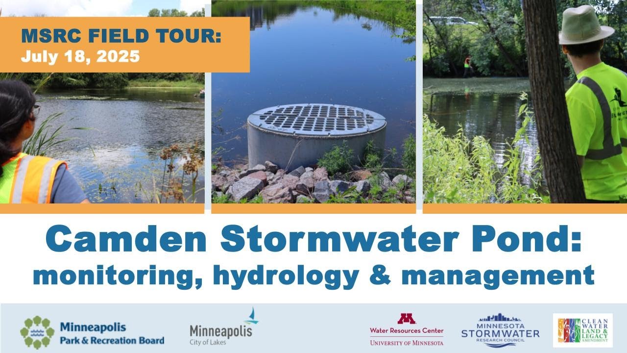 Camden Stormwater Pond: monitoring, hydrology & management