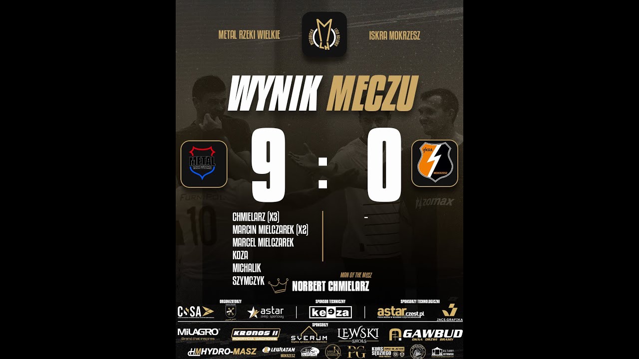 #MLH25-26 I 2. Kolejka I Metal Rzeki Wielkie - Iskra Mokrzesz