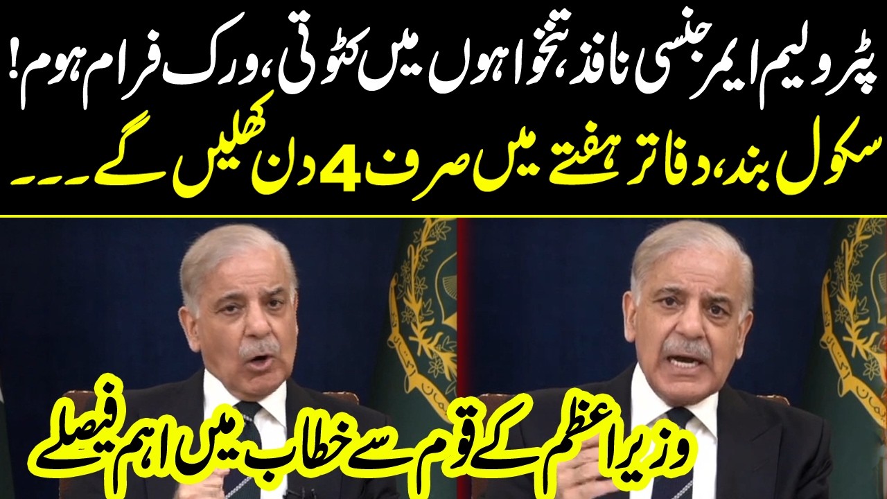 PM Shehbaz unveils austerity plan, 50pc work-from-home to counter fuel crisis