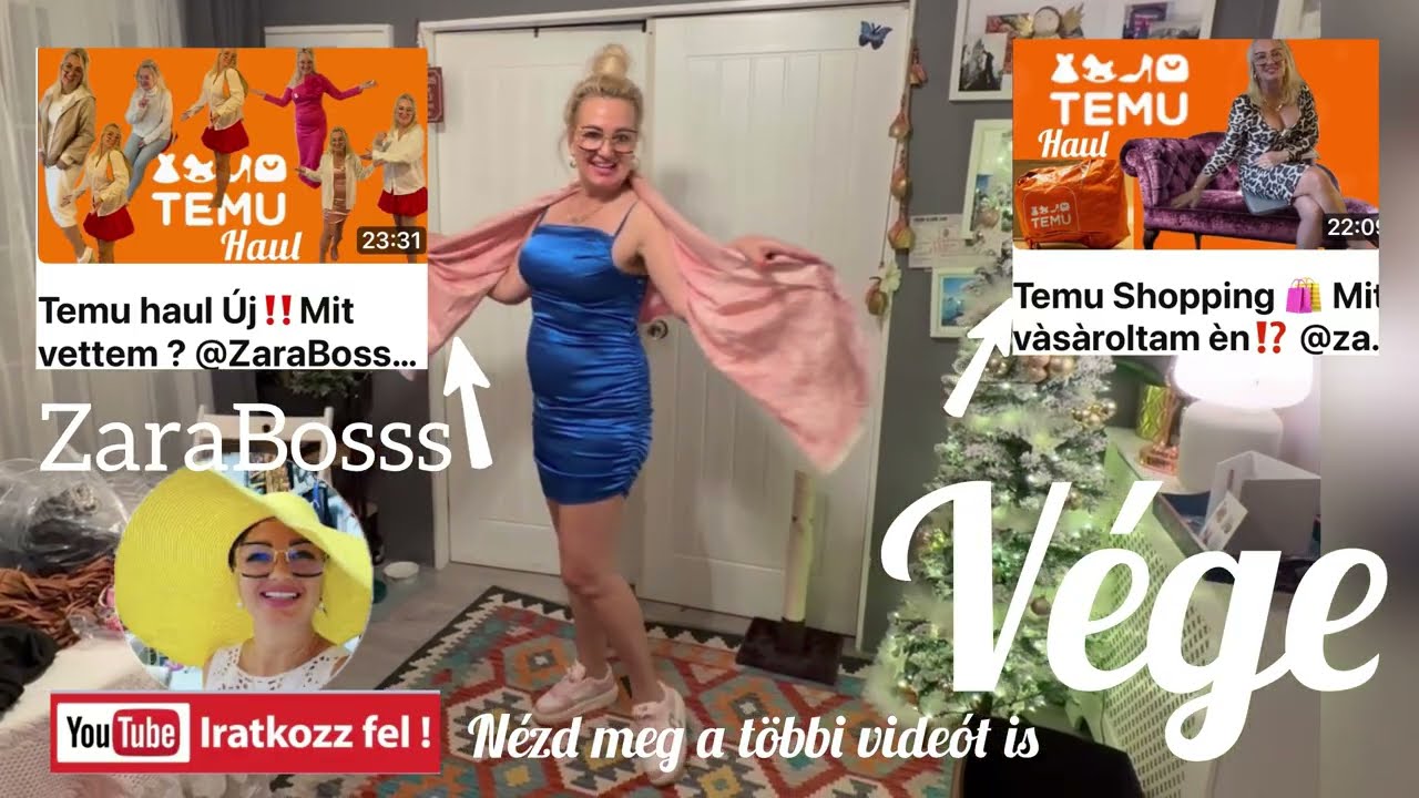 Temu Tok jo ruhàk jottek 😍👗Nézd meg mit vettem@ZaraBosss #subscribe #kovessbe #travel #hungary #temu