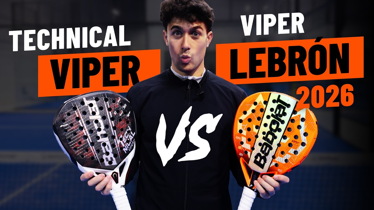 Comparativa BABOLAT Technical Viper 3.0 VS Viper 3.0 de Juan Lebrón 2026 🔥
