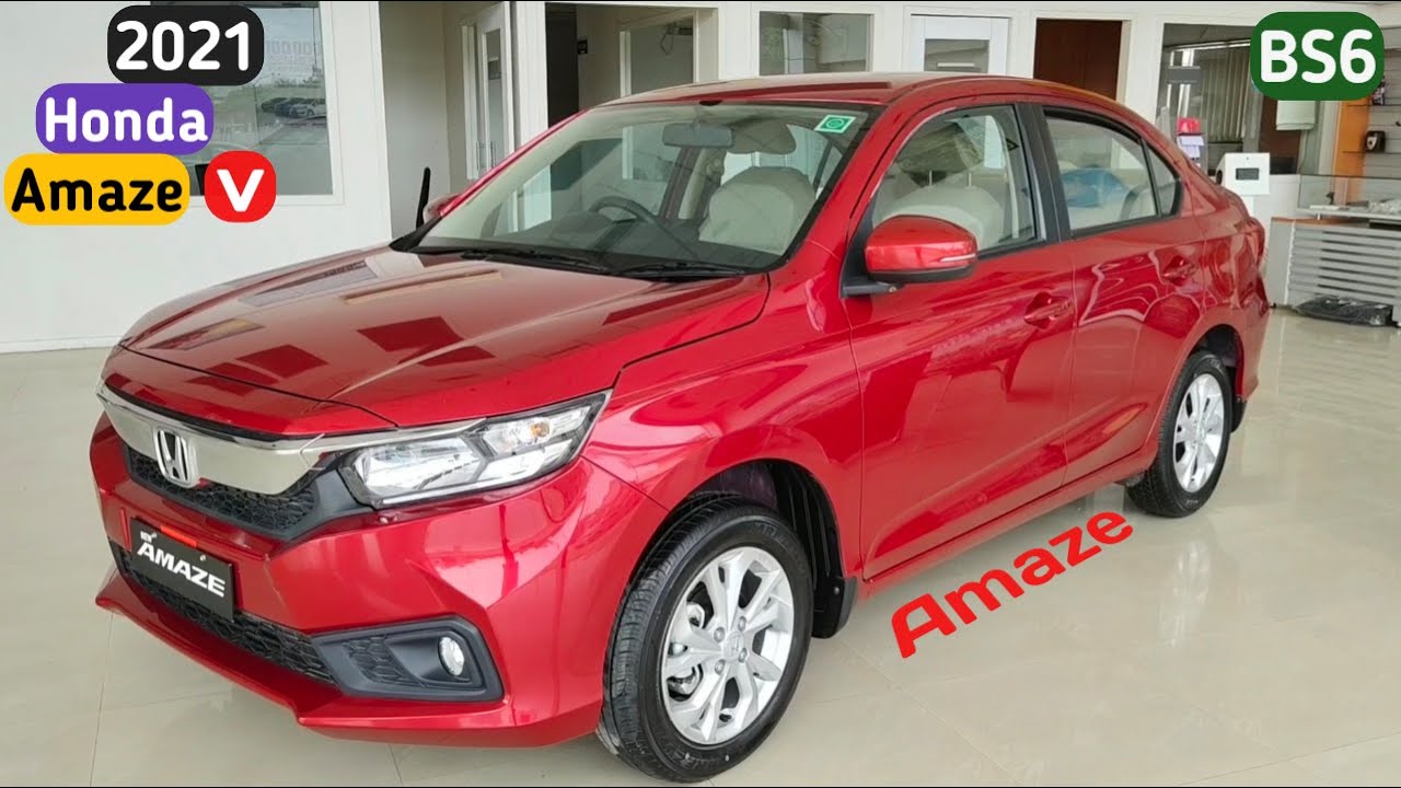 Honda Amaze V Model 1.2L 2020 | Amaze BS6 Features Interior Exterior On Road Price