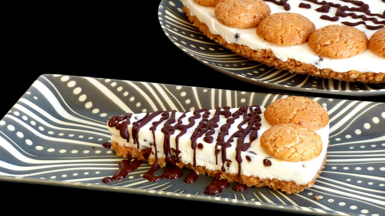 Cheesecake freddo agli amaretti