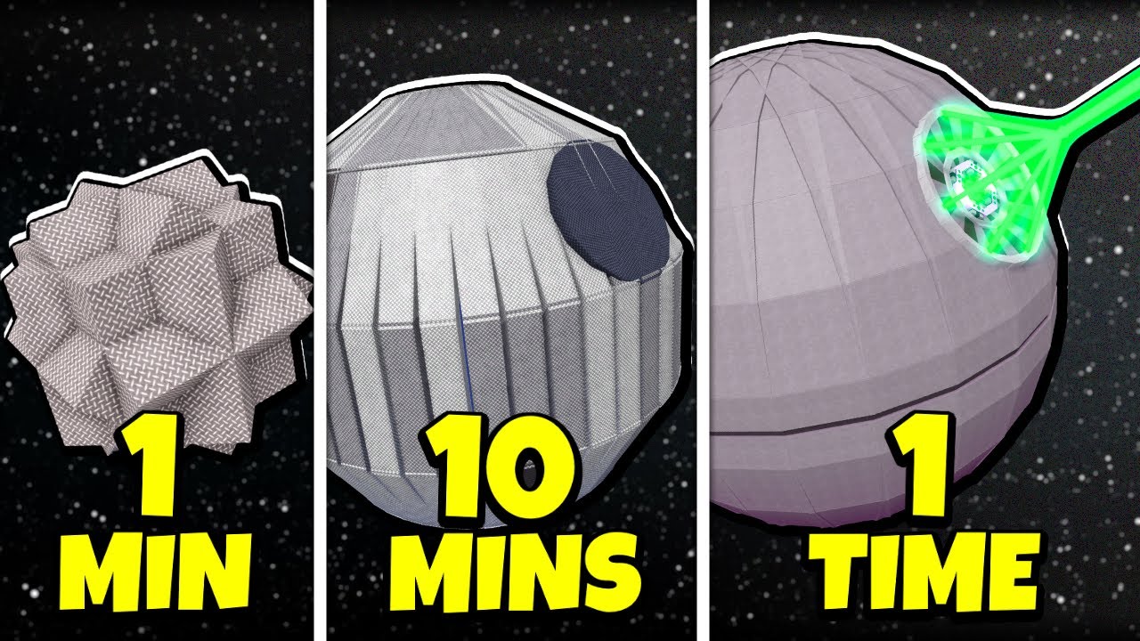 Build a Boat Star Wars Death Star Challenge!  (1 Time, 10 Mins, 1 Min) | Dansk Roblox @TortenSkjold​