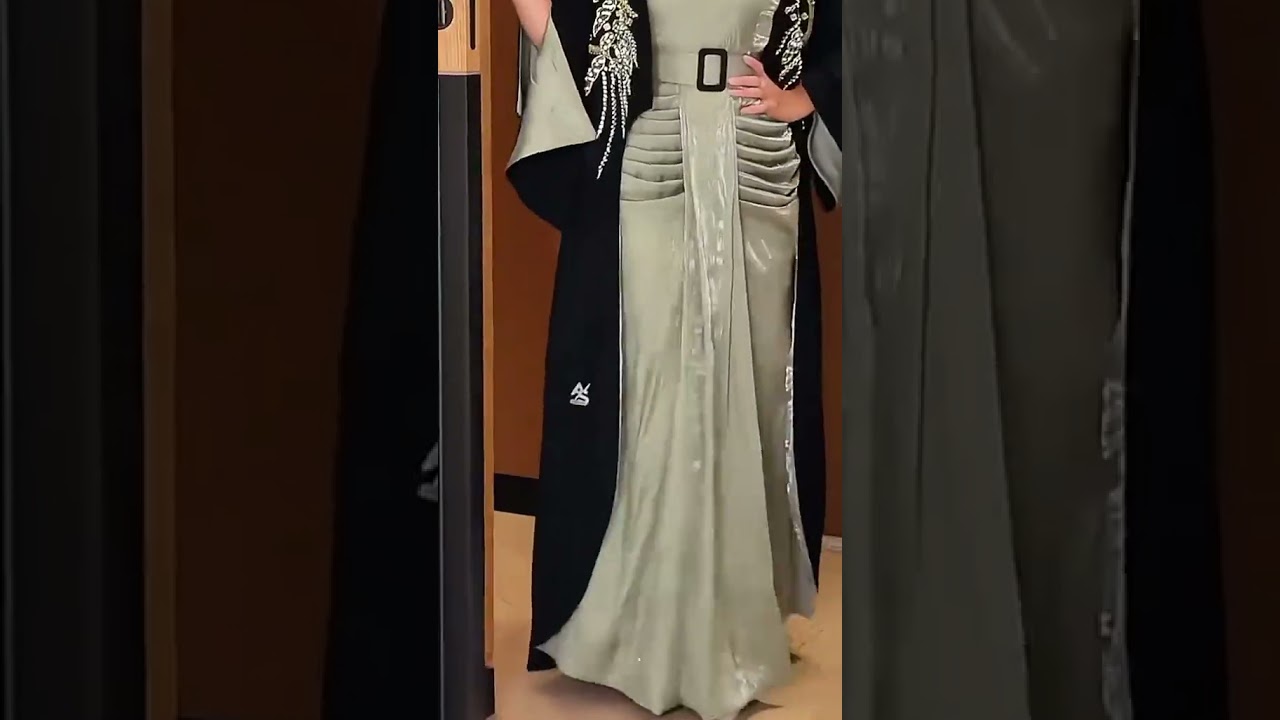 The Designer vs his Designs 😮 #georgeshobeika #weddingdress #hautecouture #dress #beautiful #fashion