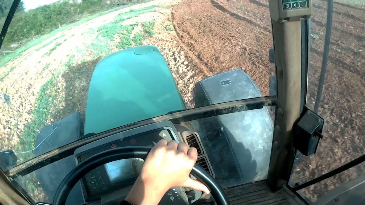 Cab View Gopro / LET'S DRIVE! John deere 7710 - Llaurant amb els discus / Can Condom