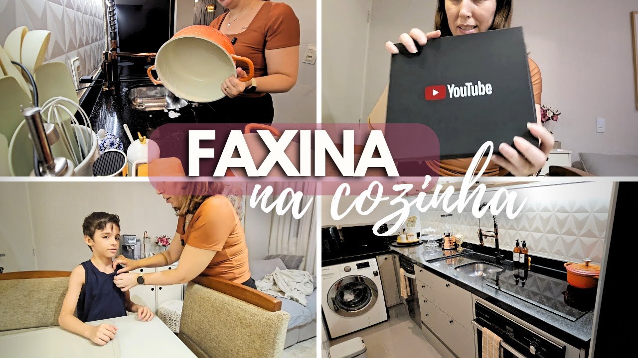 🚿 Faxina Pesada na Cozinha | Deixando Tudo Brilhando ✨