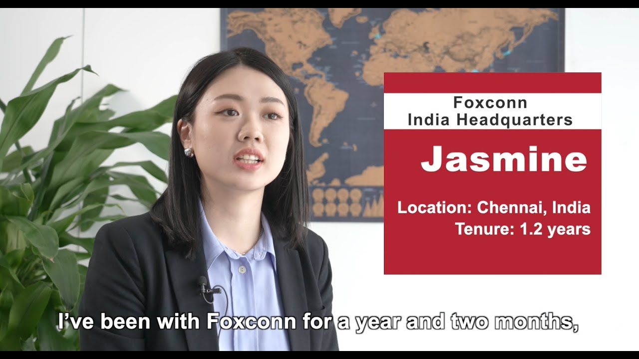 A day with Jasmine at Foxconn India headquarters