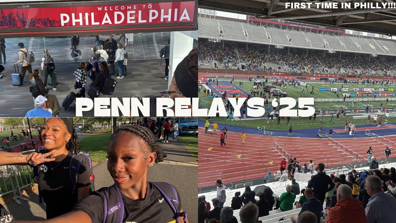 Penn Relays 2025 | humbling race, top-tier vibes!!