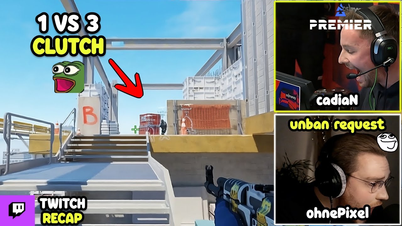 BLASTPREMIER BEST MOMENTS AND HIGHLIGHTS! OHNEPIXEL AND LEAST OFFENDED GUY? | CS 2 TWITCH HIGHLIGHTS