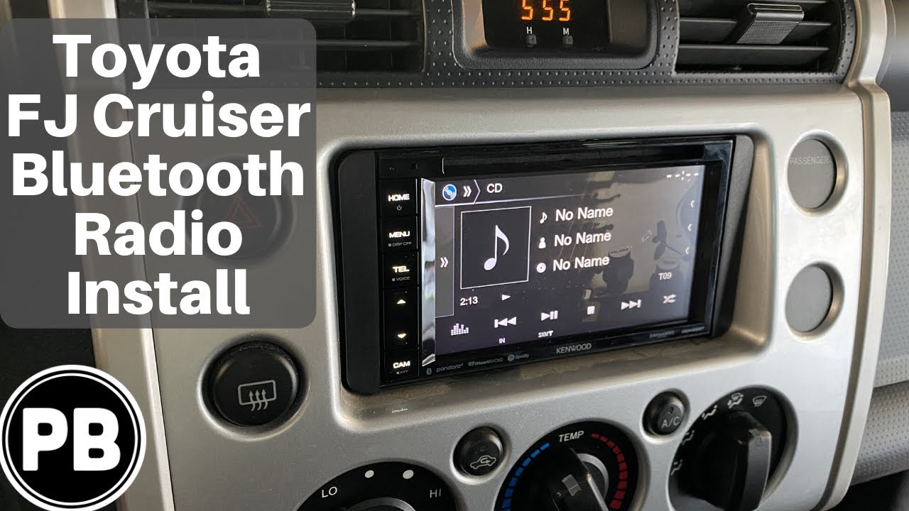 2007 - 2014 Toyota FJ Cruiser Radio Install