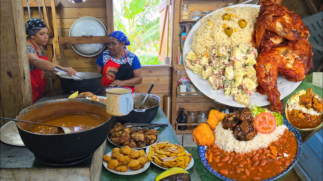 TREMENDO AGUACERO en el Campo: Pastores Luchan para Llegar a la Cocina | Comida Típica y Vida Rural