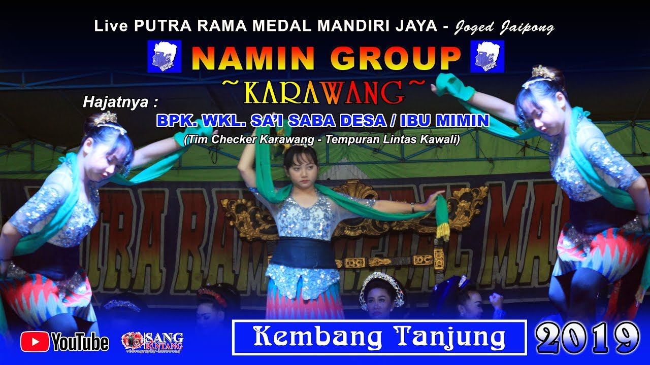 Neng Tati Nari Kembang Tanjung || Jaipongan PRMMJ Namin Group - Karawang || Live Kawali 2019