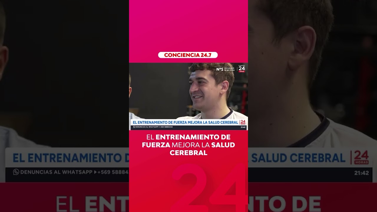 El entrenamiento de fuerza mejora la salud cerebral | 24 Horas TVN Chile