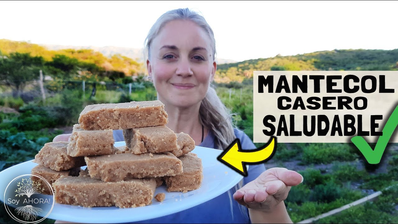 🎄Hicimos Mantecol para fin de año! Sano, delicioso y nutritivo!  (turrón de maní o cacahuate)