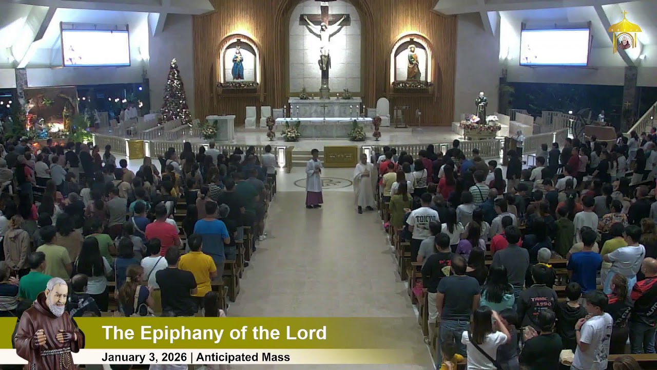 Jan 3, 2026 | 5 p.m.- The Epiphany of the Lord | Anticipated Mass