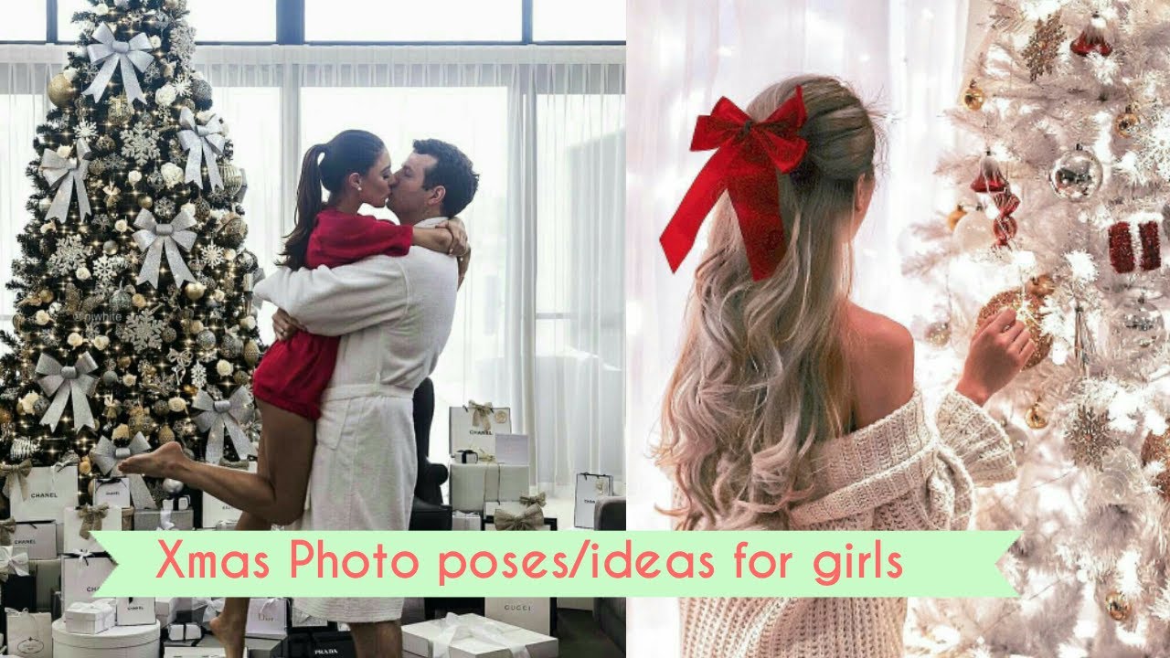 CHRISTMAS photography Poses/ Ideas For Instagram(Girls)