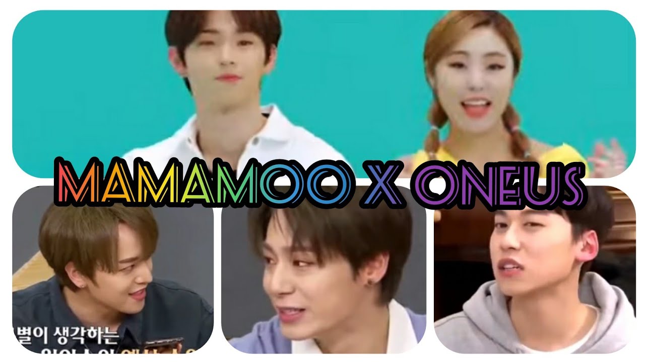 My fav MAMAMOO &times; ONEUS interaction ever !!