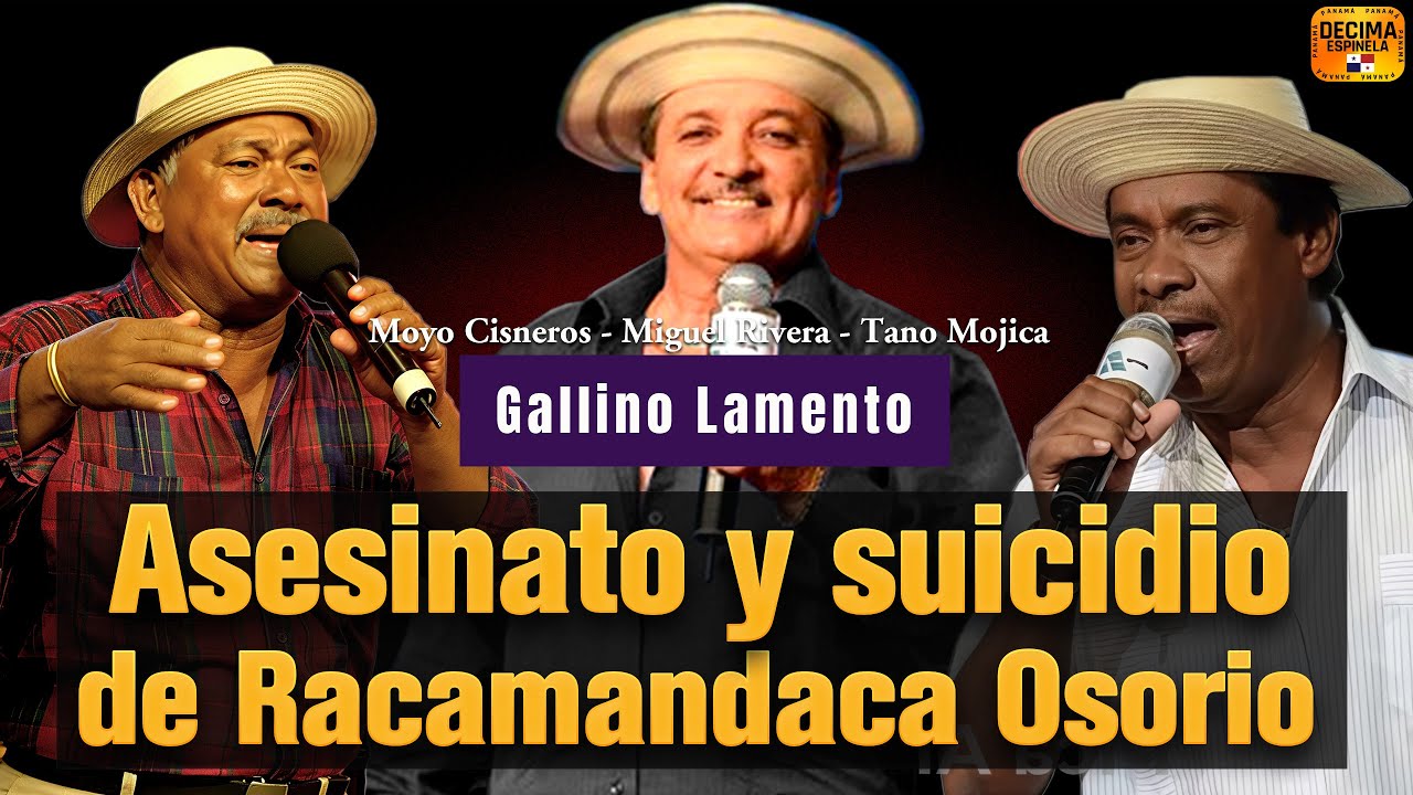 Moyo Cisneros , Tano Mojica y Miguelito Rivera N° 1562 ( LA MUERTE DEL LOCUTOR)