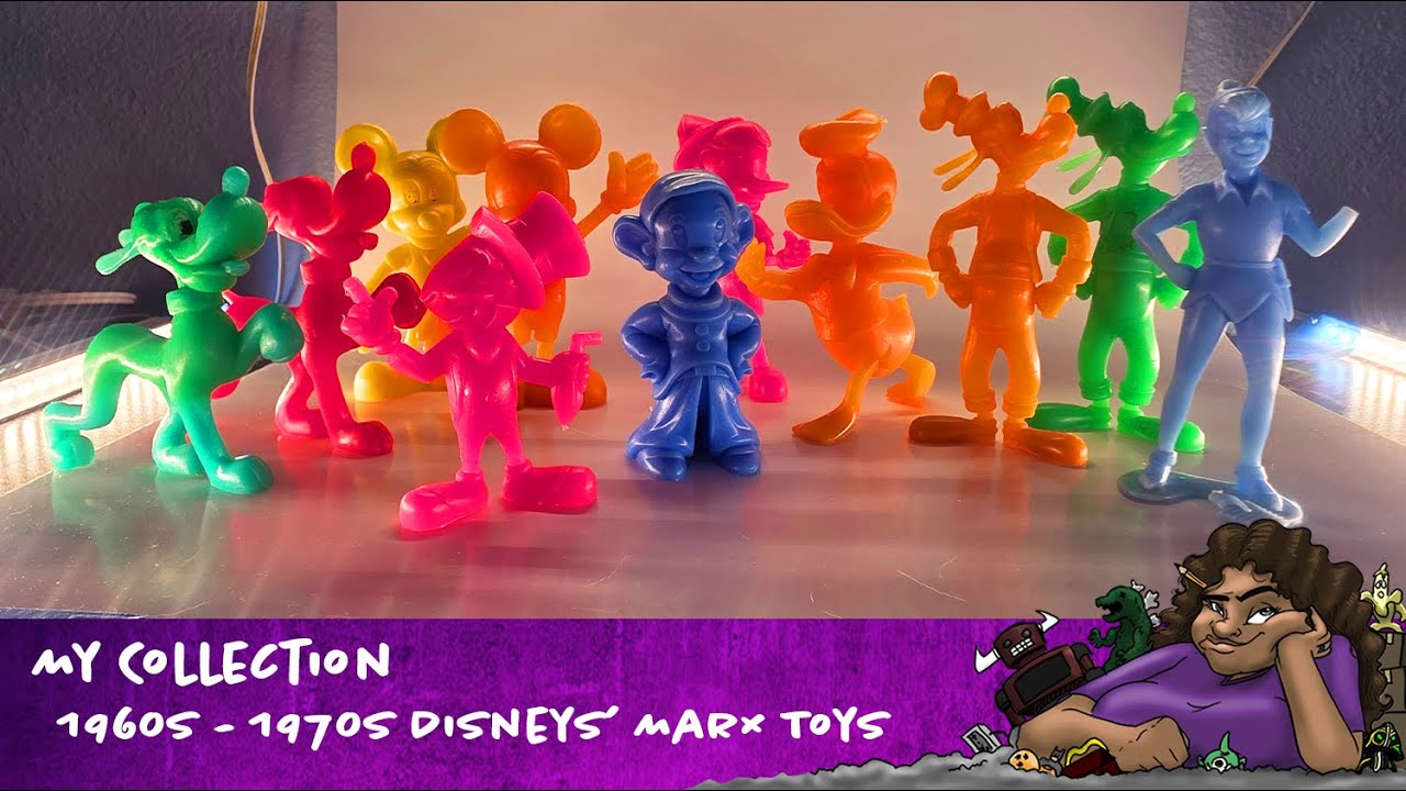 1970s Marx Toys Disney 6 inch figures