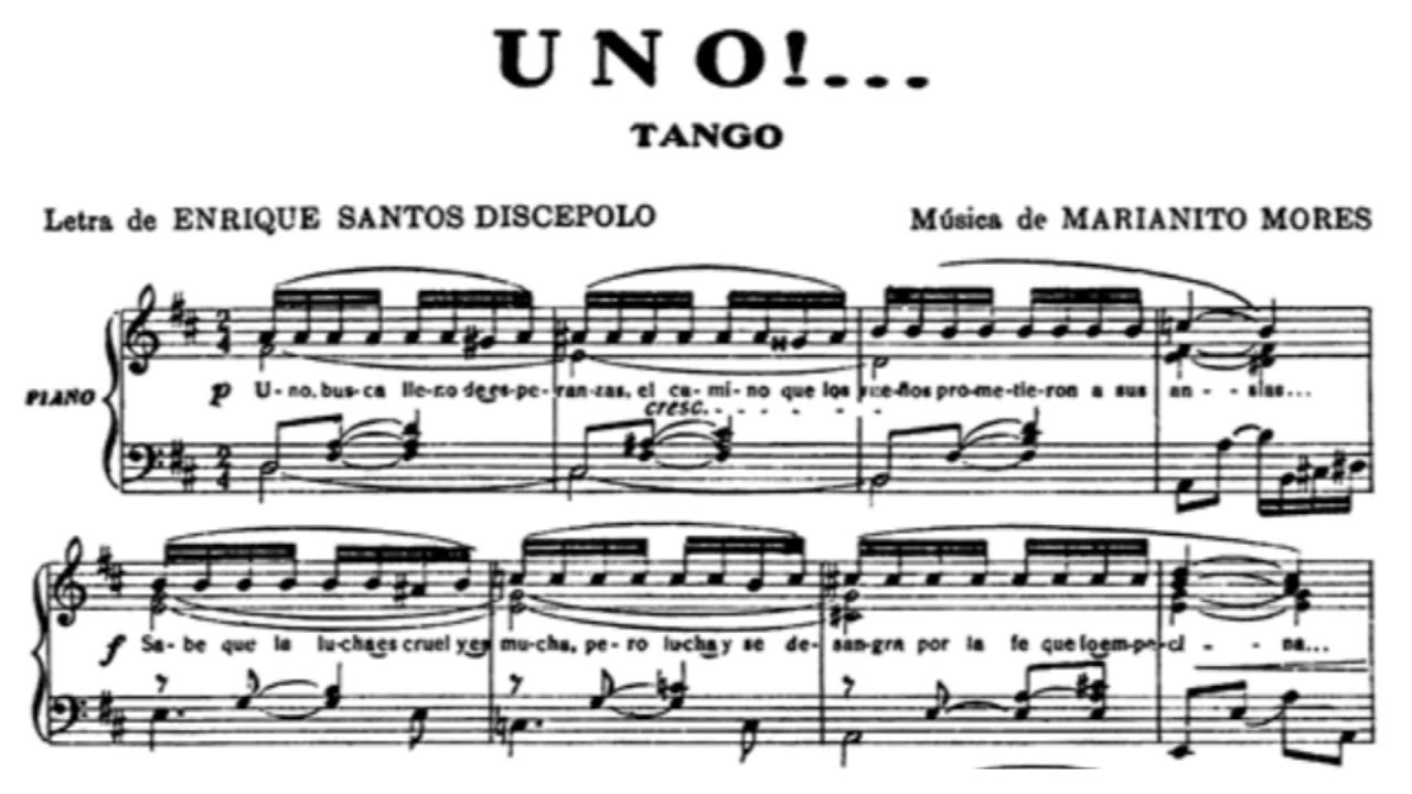 🎵 ¡Uno!... | Mariano Mores