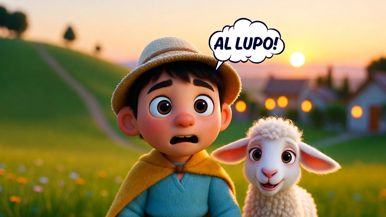 Al lupo! Al lupo! – Fiaba della Buonanotte 🌛