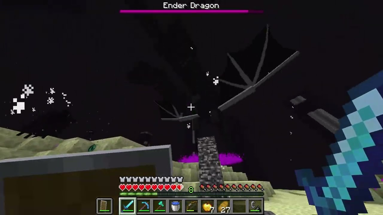 Killing the Ender Dragon(Highlighted)