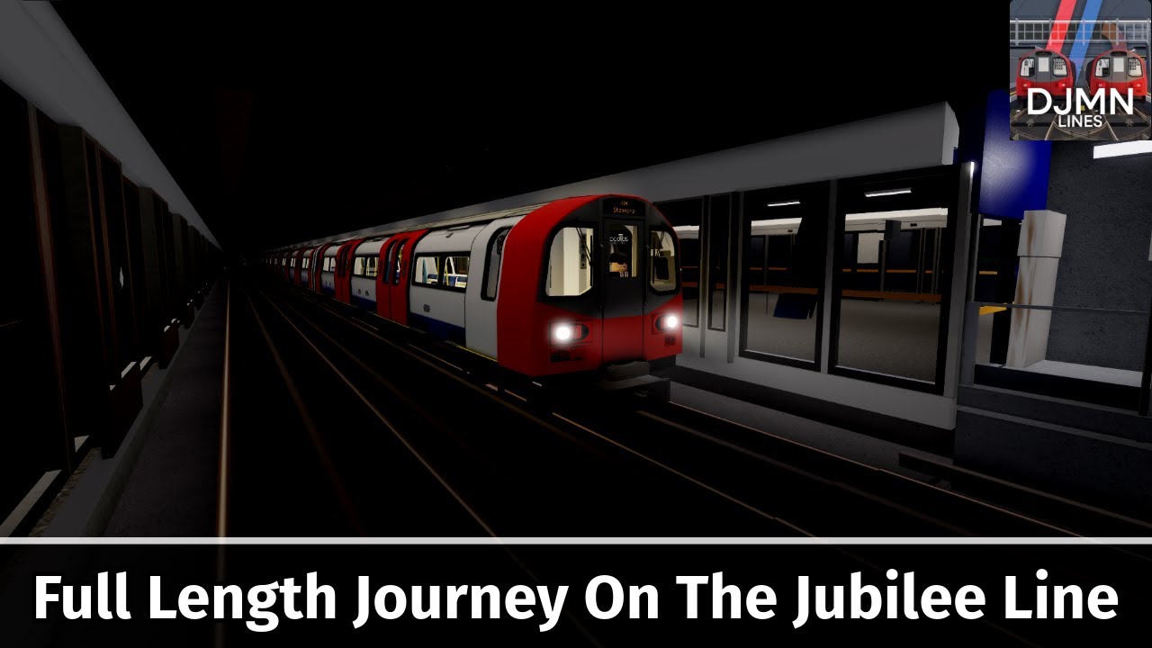 Full Length Journey On The Jubilee Line