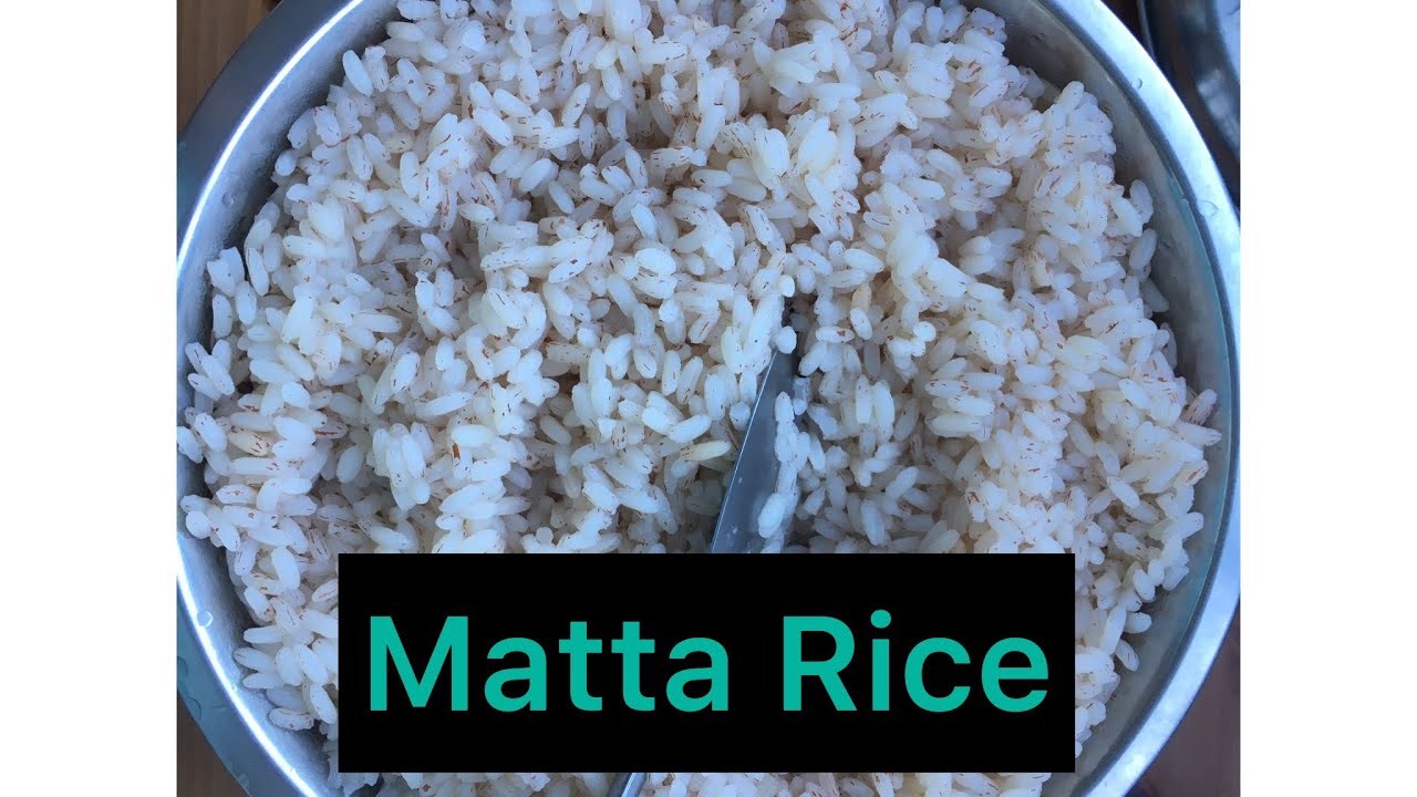 Kerala Matta Rice|How to make Kerala Matta Rice In Malayalam With English Subtitles