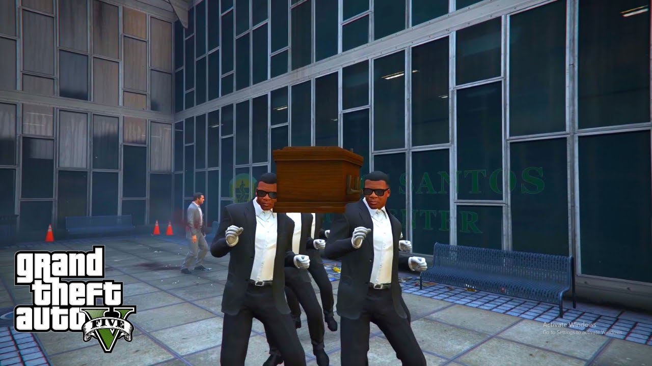 GTA 5 - Coffin Dance Meme Mod Compilation Part 1