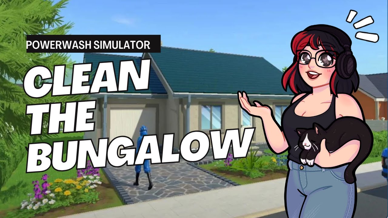 Clean The Bungalow | Powerwash Simulator ASMR
