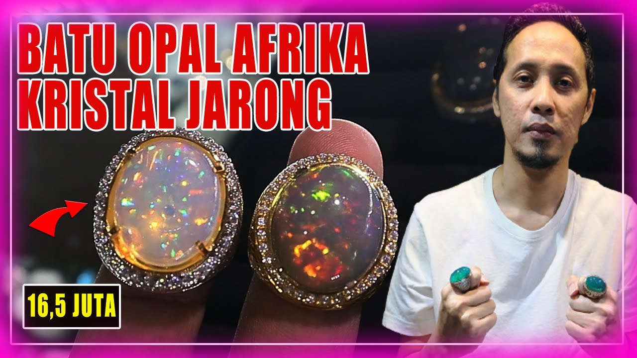 BATU KALIMAYA BLACK OPAL KRISTAL JARONG BANTEN AFRIKA MEXICO | JAKARTA GEMSTONES MARKET (INDONESIA)