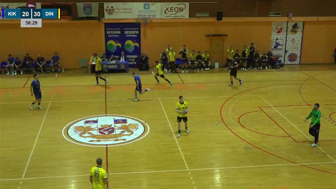 ARKUS liga 15. kolo (M) / Kikinda Grindex - Dinamo