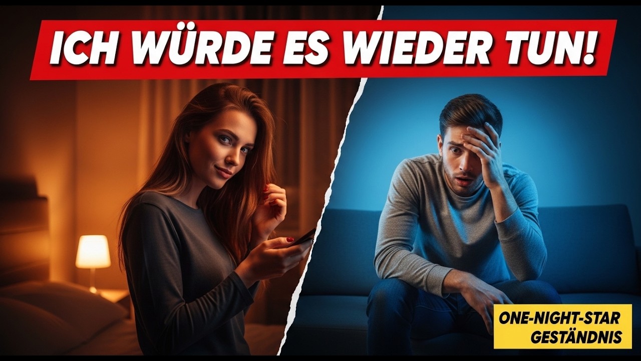 Spät in der Nacht grinste sie: „Ich hatte einen One-Night-Stand – und ich würde es wieder tun.“