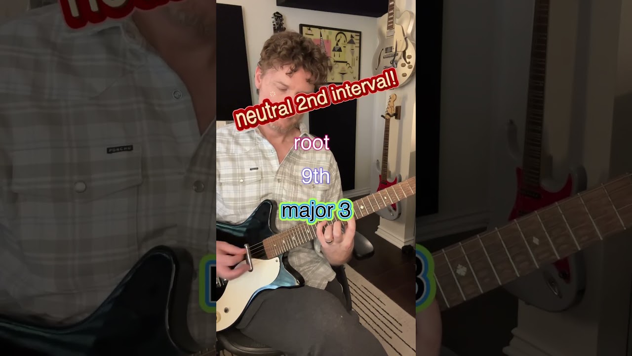 Does this chord sound microtonal? #microtonal #xenharmonic #microtonalguitar #justintonation