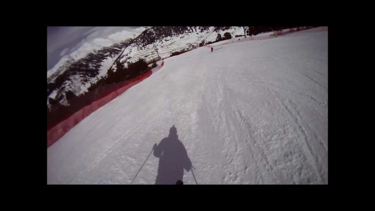 Avet World Cup black slope. Soldeu, Grandvalira. March 2013