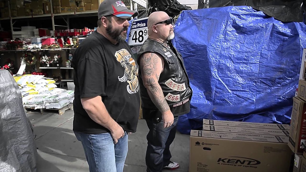 Hells Angels and Walmart provide bikes to kids