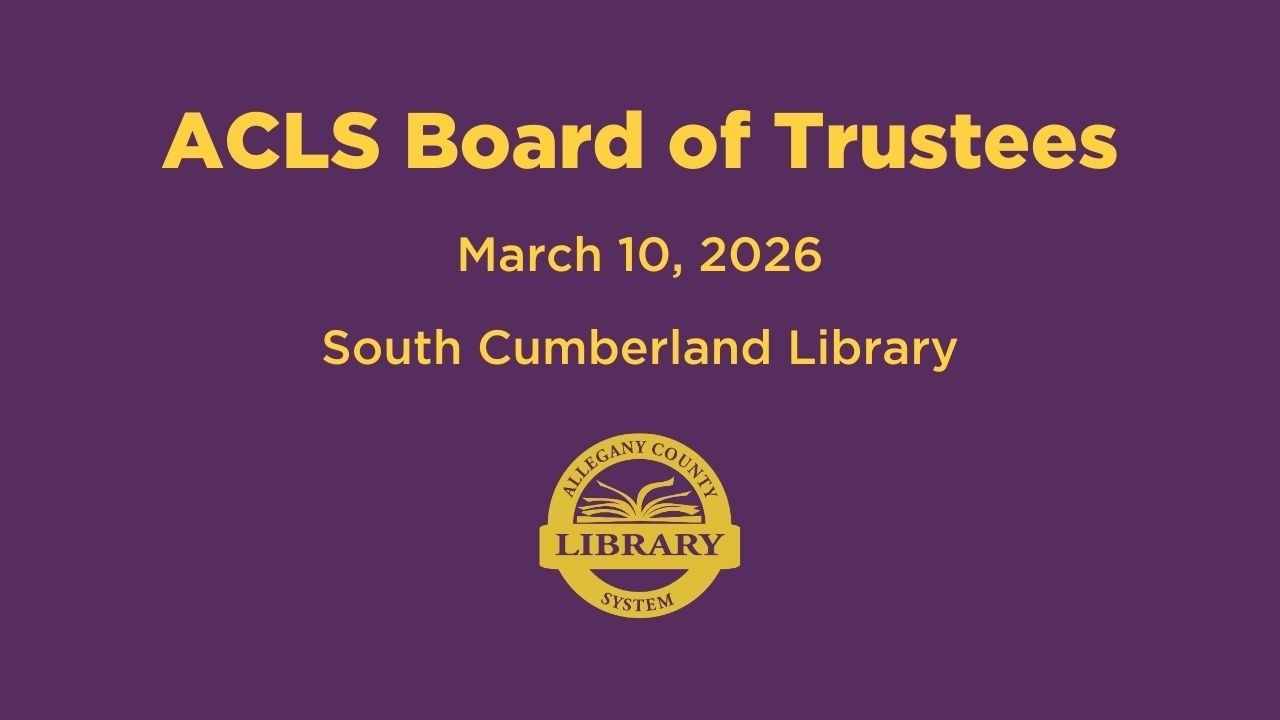 March 10, 2026 ACLS Board of Trustees Meeting