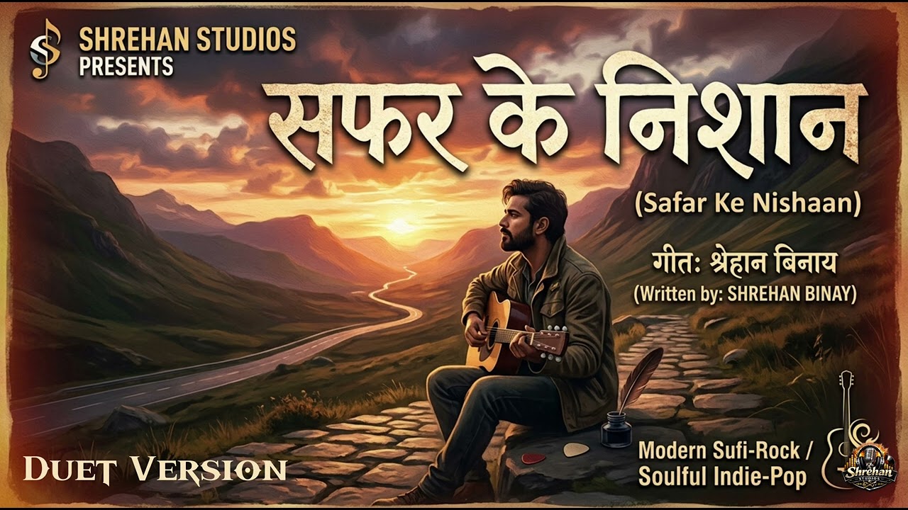 सफर के निशान - Safar Ke Nishaan | Shrehan Binay | Shrehan Studios Presents | Duet Version