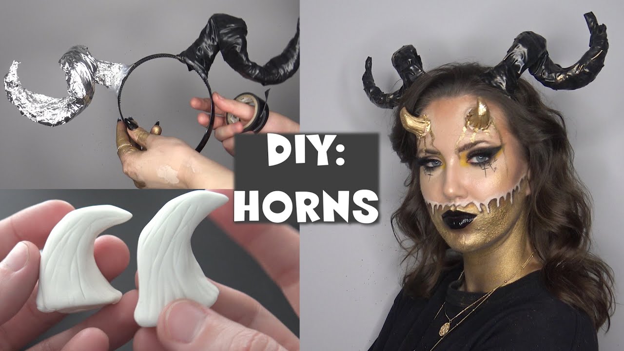 DIY: HORNS // 3 EASY WAYS!!