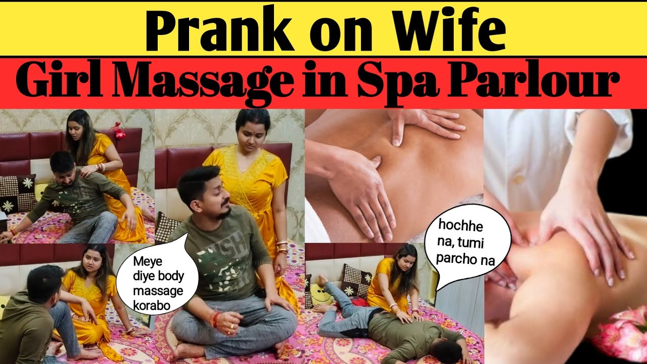 Going To Spa Parlour For Body Massage || Angry Wife 😥 || Prank On Wife