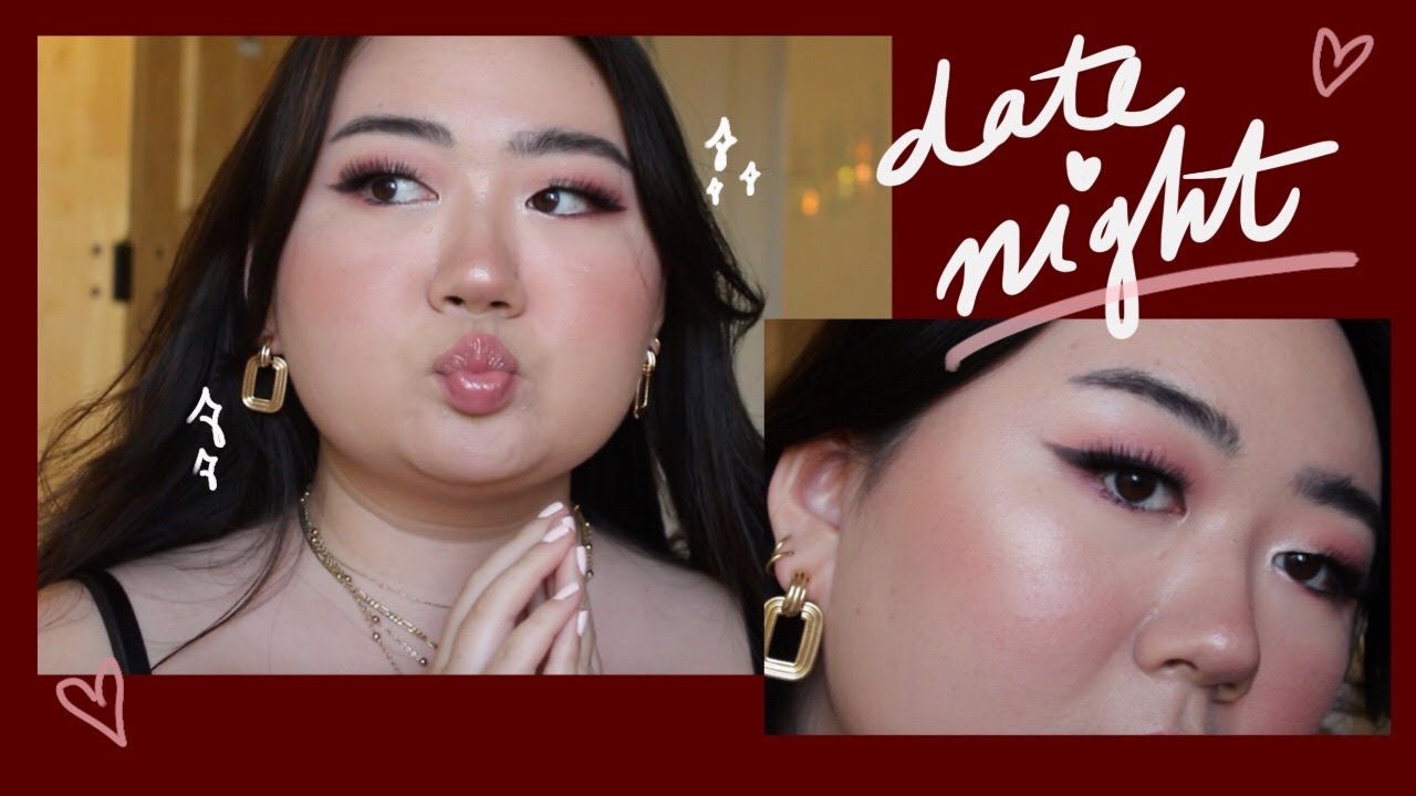 my date night hair, makeup & outfit even tho i'm single