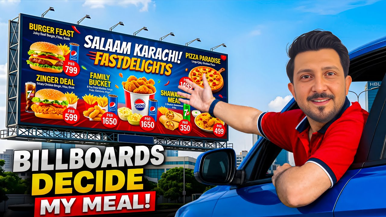 Letting Billboards Decide What i Eat Next 